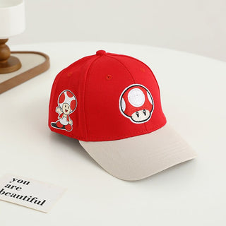 Children's baseball caps with embroidered cartoon characters