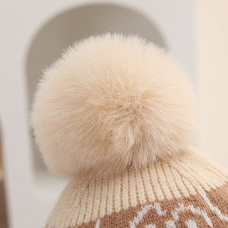 Toddler's Ear Protecting Thick Velvet Cap For Winter