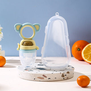 Baby Silicone Pacifier Food Chamber with Storage Box