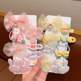 Frozen Inspired Princess Elsa Bow Hairpin Set for Kids