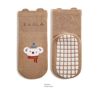 All Seasons Boneless Warm Baby Socks With Non-Slip Palm Pad