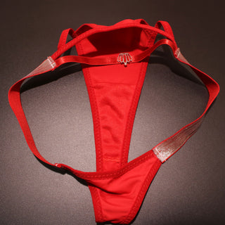 American Style Breathable Cotton Thong Panties for Women