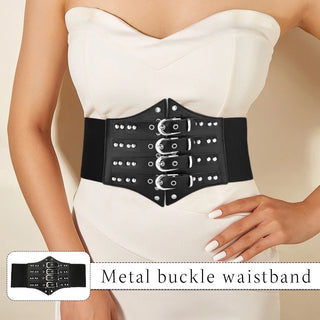 European Style Women's Bold Elastic Corset Belt