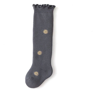 Full Length Reactive Printing Korean Style Thick Warm Children's Socks