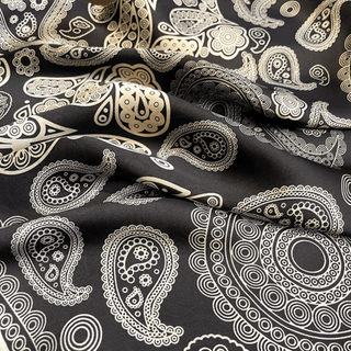 Premium Quality Ethnic Design Comfortable Luxury Satin Silk Scarves