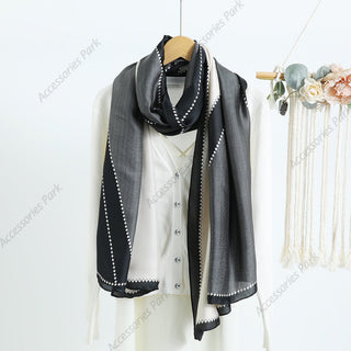 Summer Friendly New V-shaped Fashionable Satin Silk Scarves