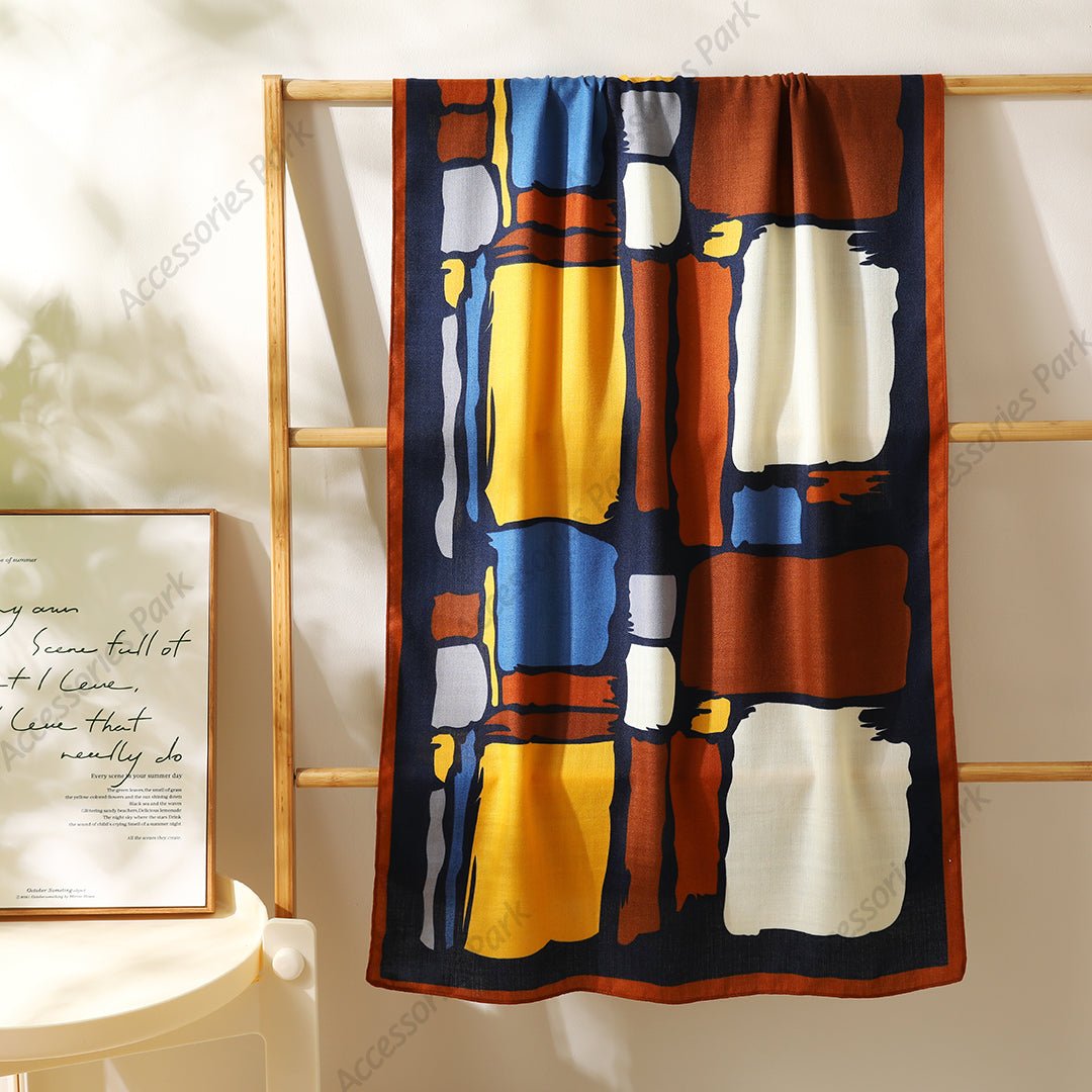 Women's Multicolor & Luxurious High-Quality Viscose Scarves