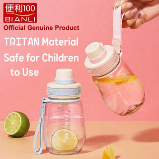 Convenient 100 Mini Tritan Water Cup 380ml Portable Pocket Style