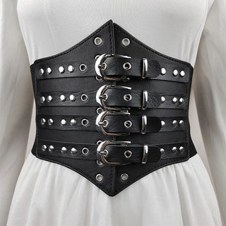European Style Women's Bold Elastic Corset Belt
