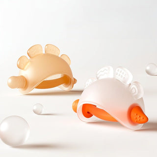 Dinosaur Shaped High Quality Silicone Teether for Childrens