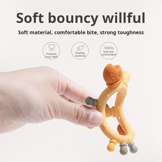 Attractive Crab Shaped Food Grade Silicone Teether for Baby