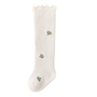Full Length Reactive Printing Korean Style Thick Warm Children's Socks