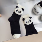 European Style Three-dimensional Cute Panda Plush Socks