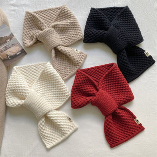 Korean Style Knitted Woolen Muffler Scarf