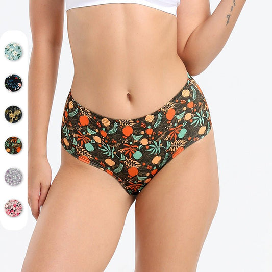 High-quality Women's Cotton Knitting, High-waist, Hip-Lifting Breathable Boxer Panties